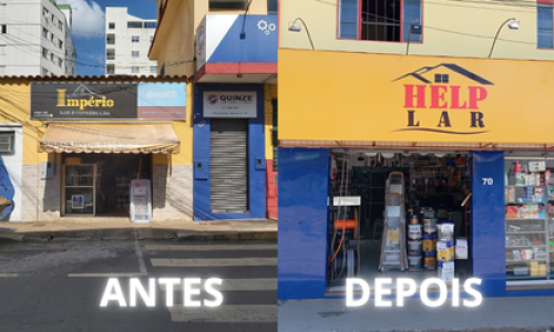 Antes e depois Império